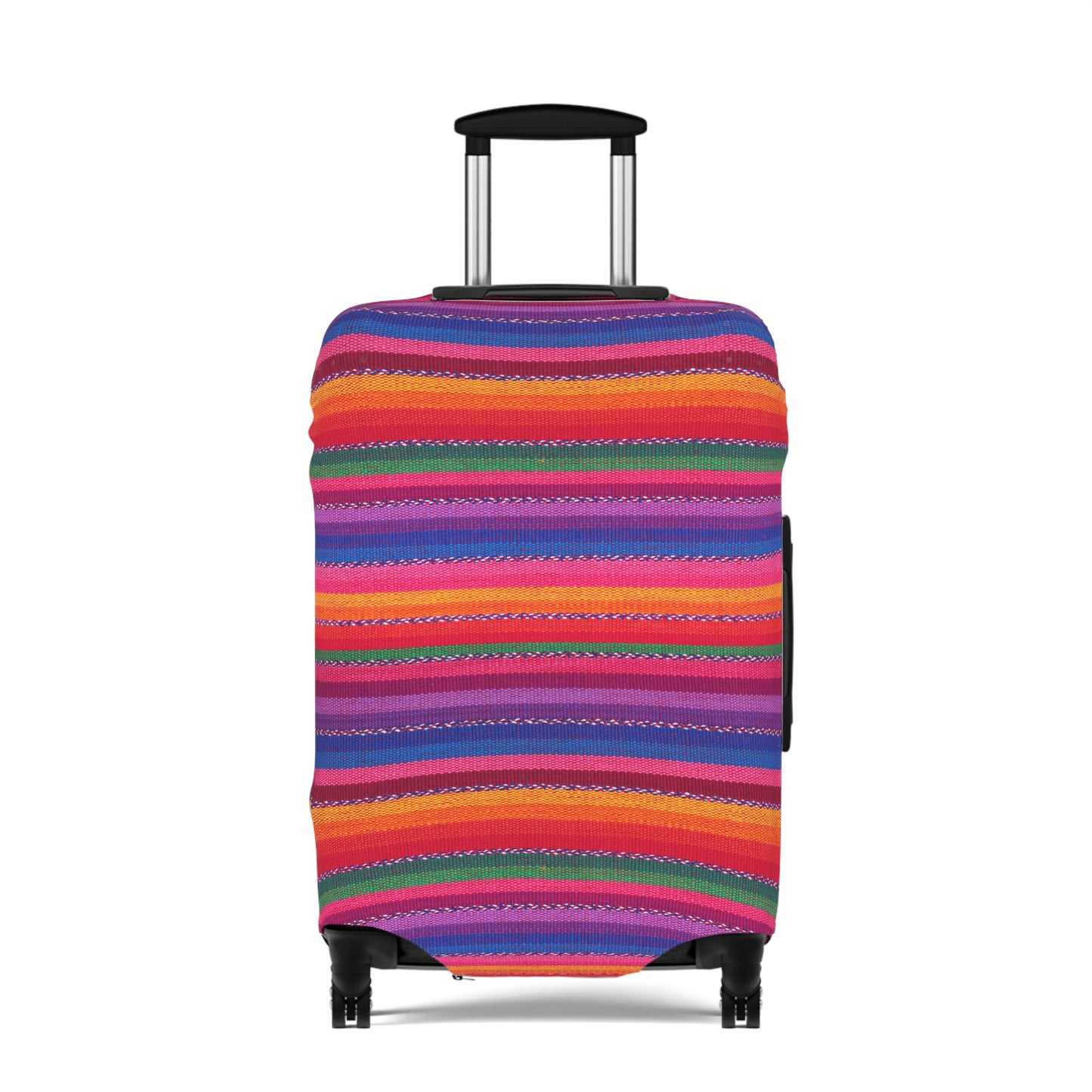 Vibrant Stripe Luggage Cover