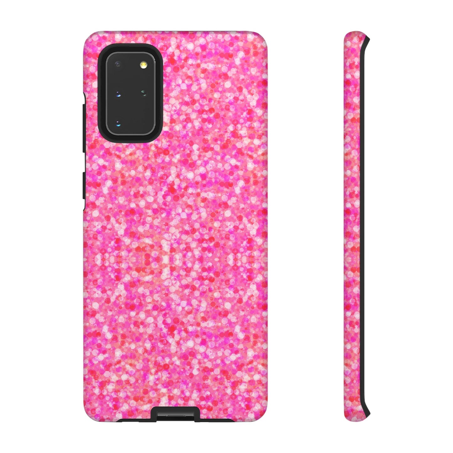 Poppin Pink iPhone Samsung Galaxy Google Pixel Tough Cases