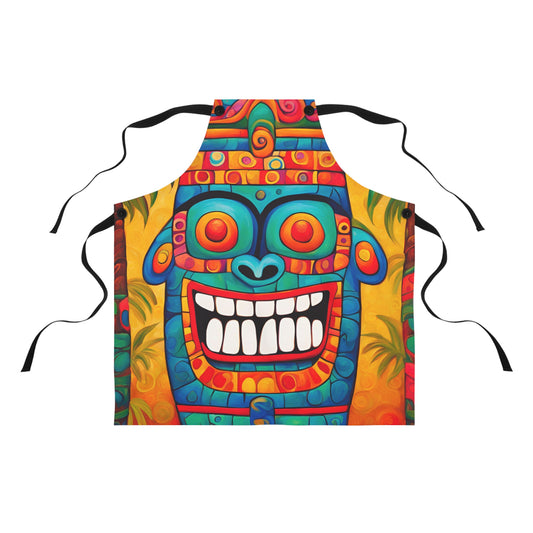 Tiki High Apron