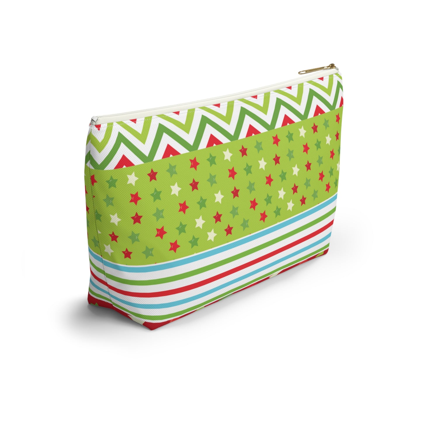 Snappy Holiday Accessory Pouch w T-bottom