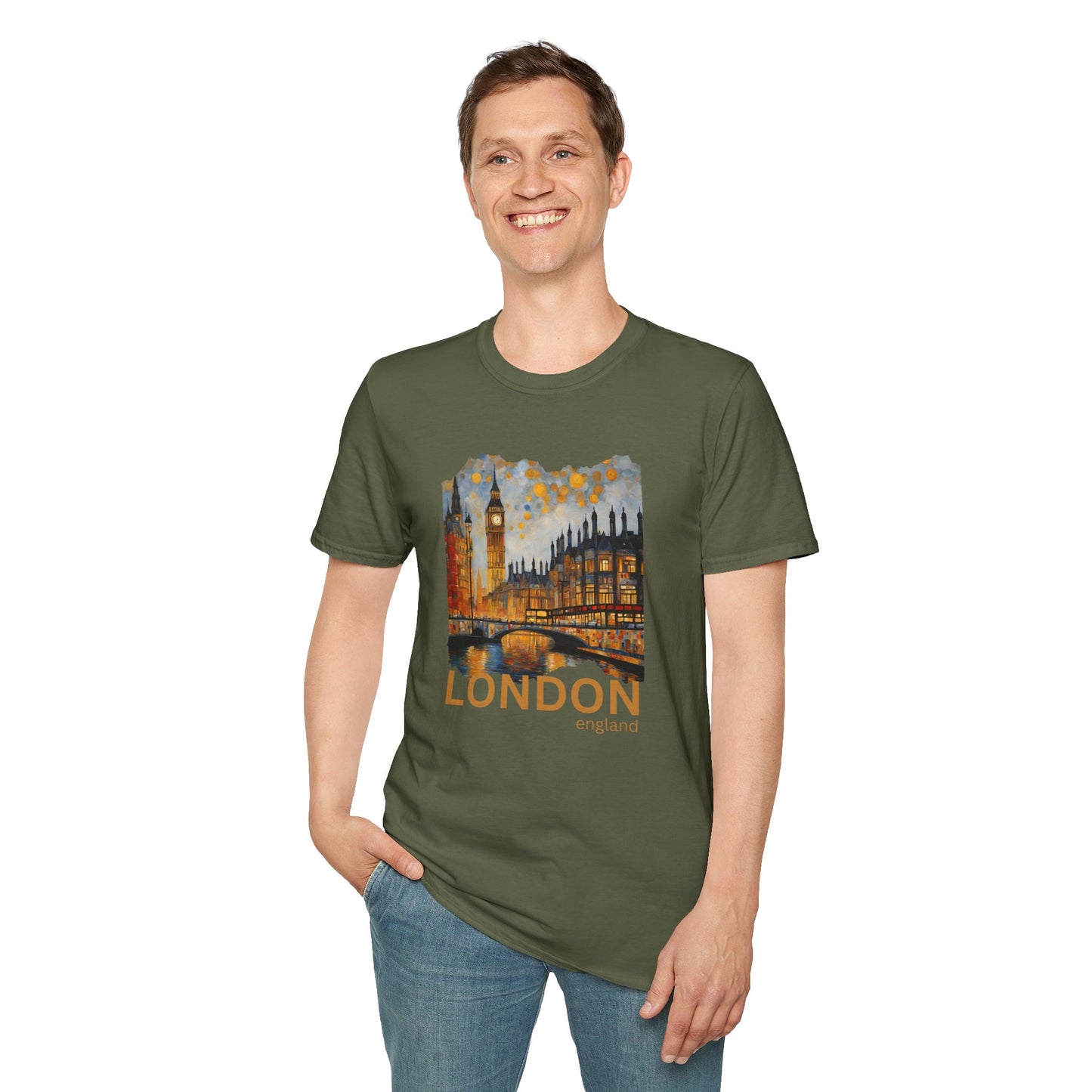 London Unisex Softstyle T-Shirt