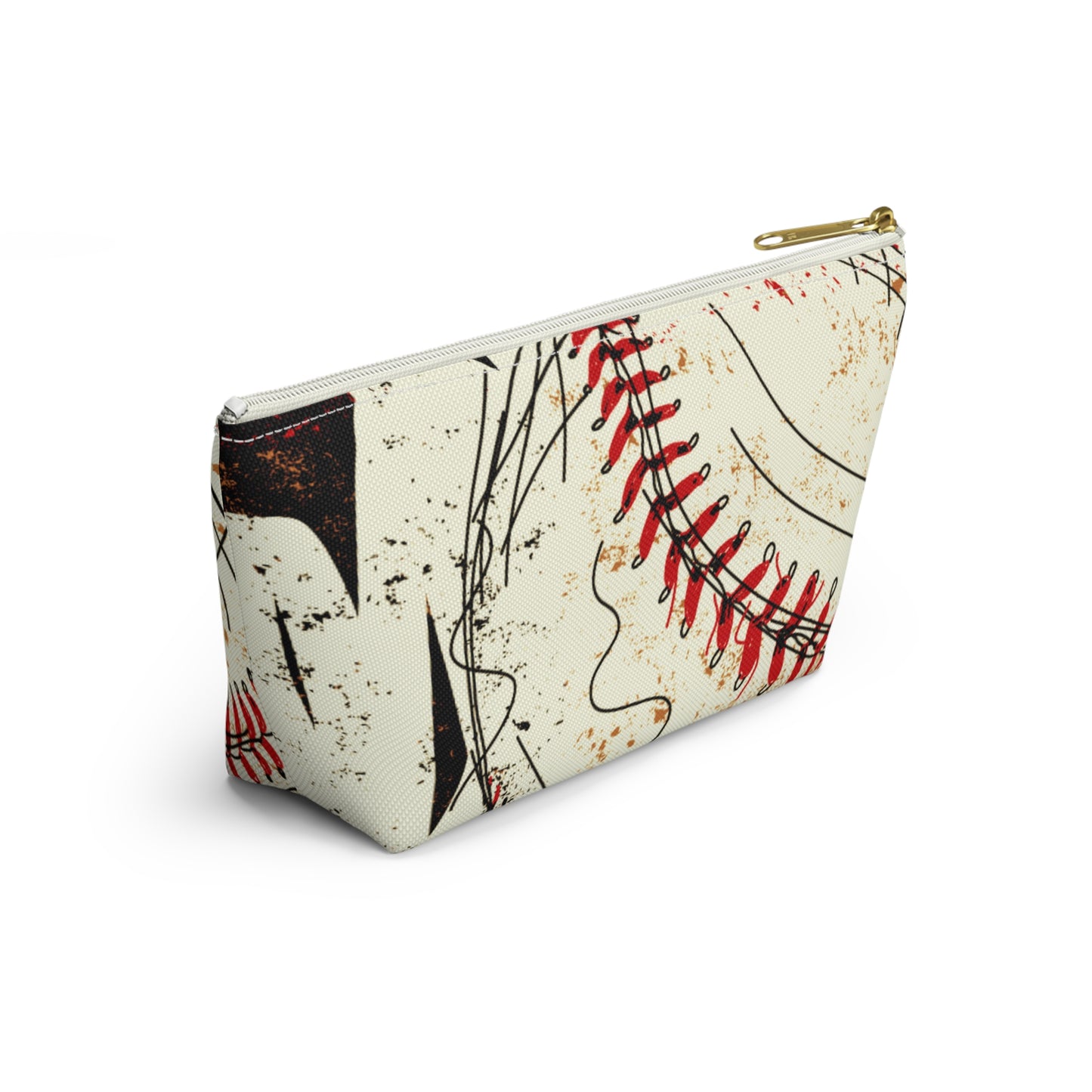 Cardinals Baseball Grunge Accessory Pouch w T-bottom