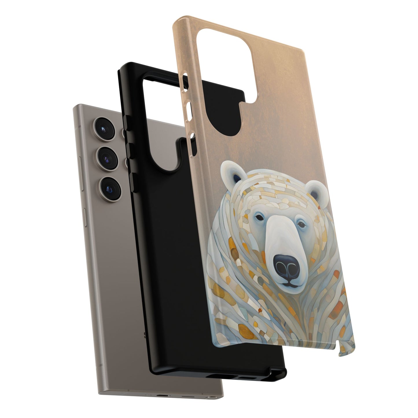 Polar Bear Wildlife iPhone Samsung Galaxy Google Pixel Tough Cases