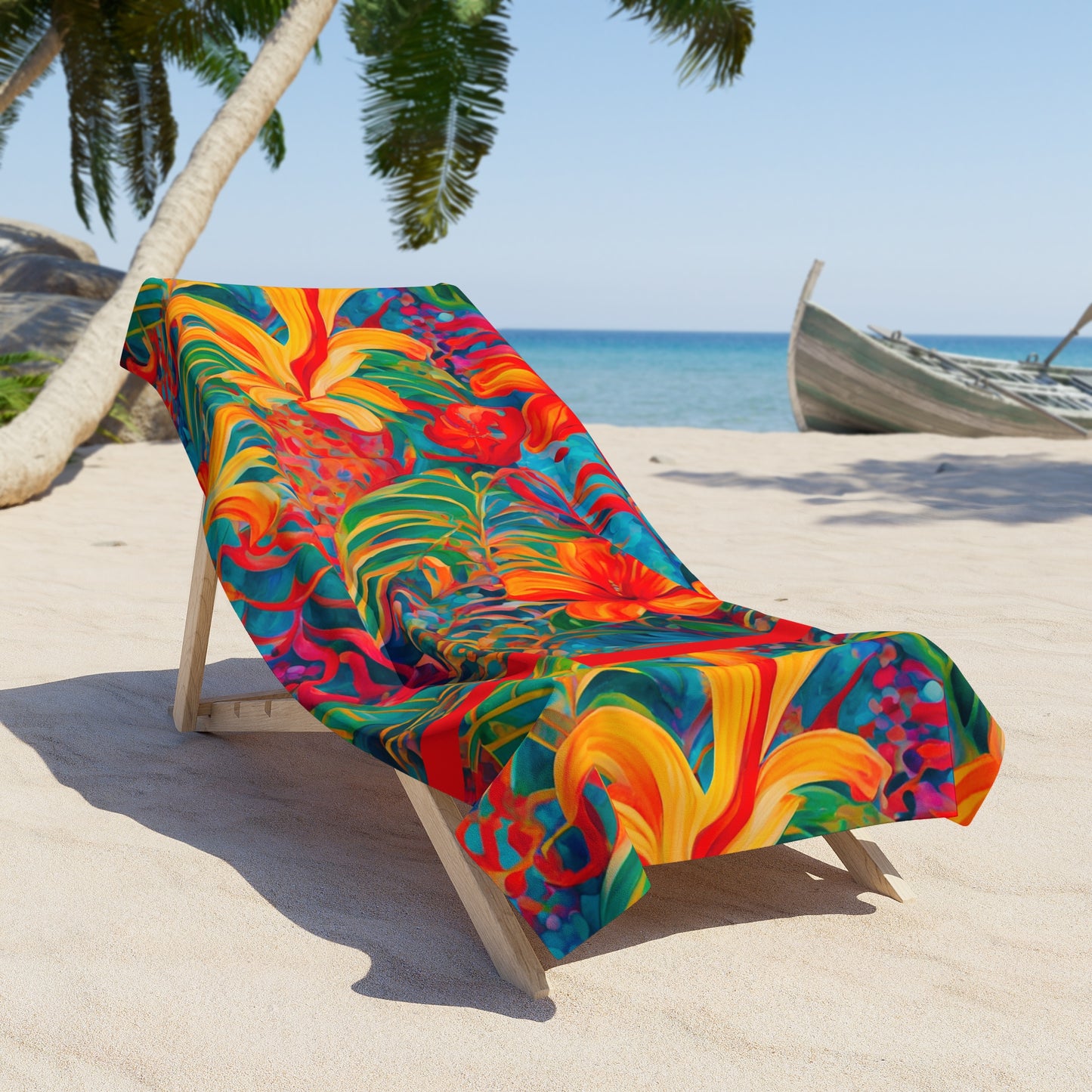 Summer Vibes Beach Towel