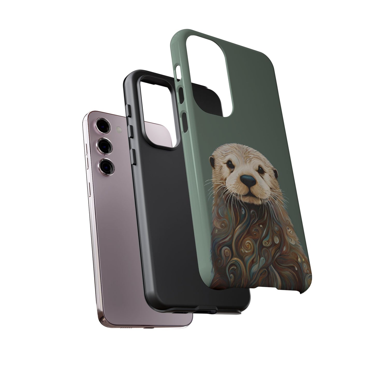 Otter Wildlife iPhone Samsung Galaxy Google Pixel Tough Cases