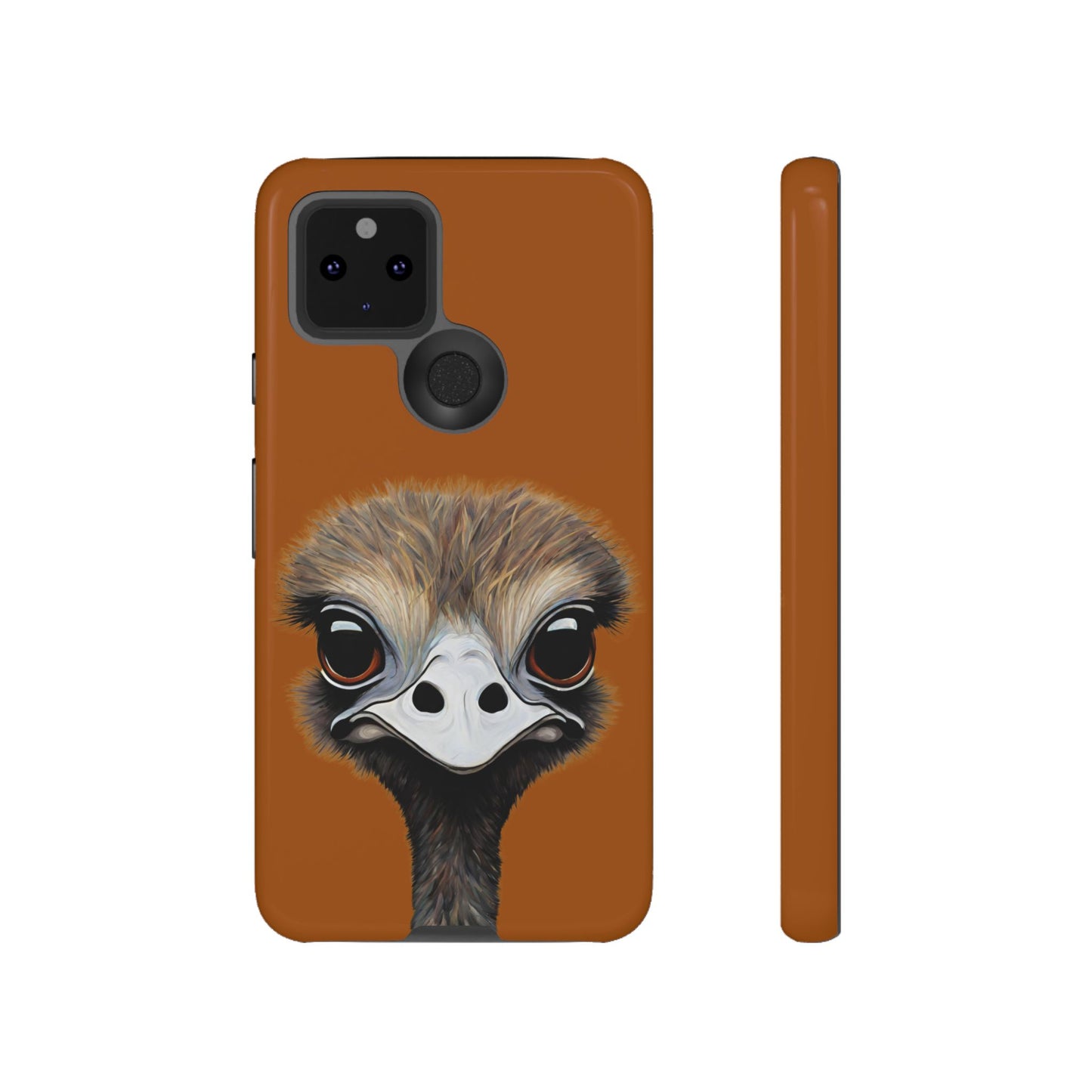 Ostrich Wildlife iPhone Samsung Galaxy Google Pixel Tough Cases