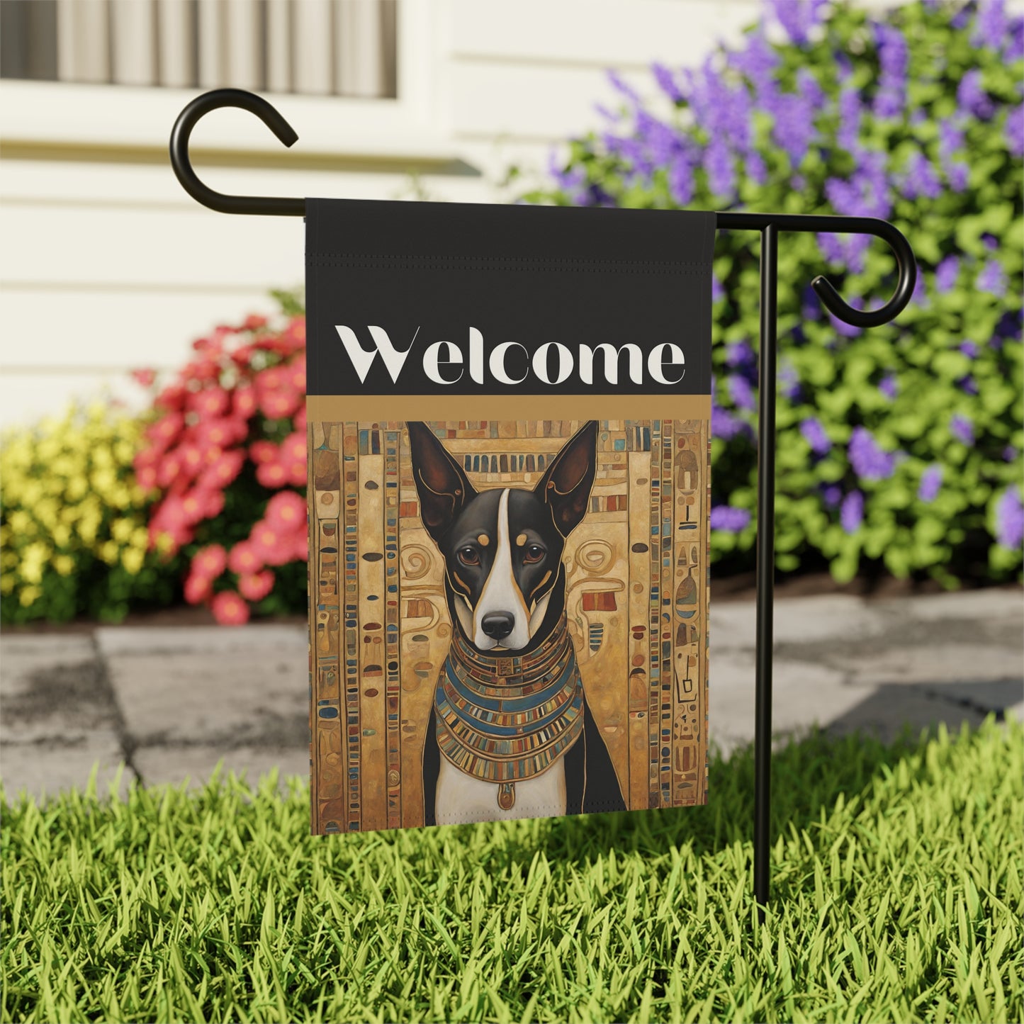 Ramses Welcome 2-Sided Garden & House Flag/Banner