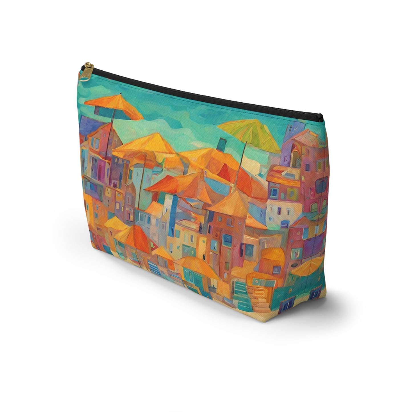 Seaside in Living Color Accessory Pouch w T-bottom