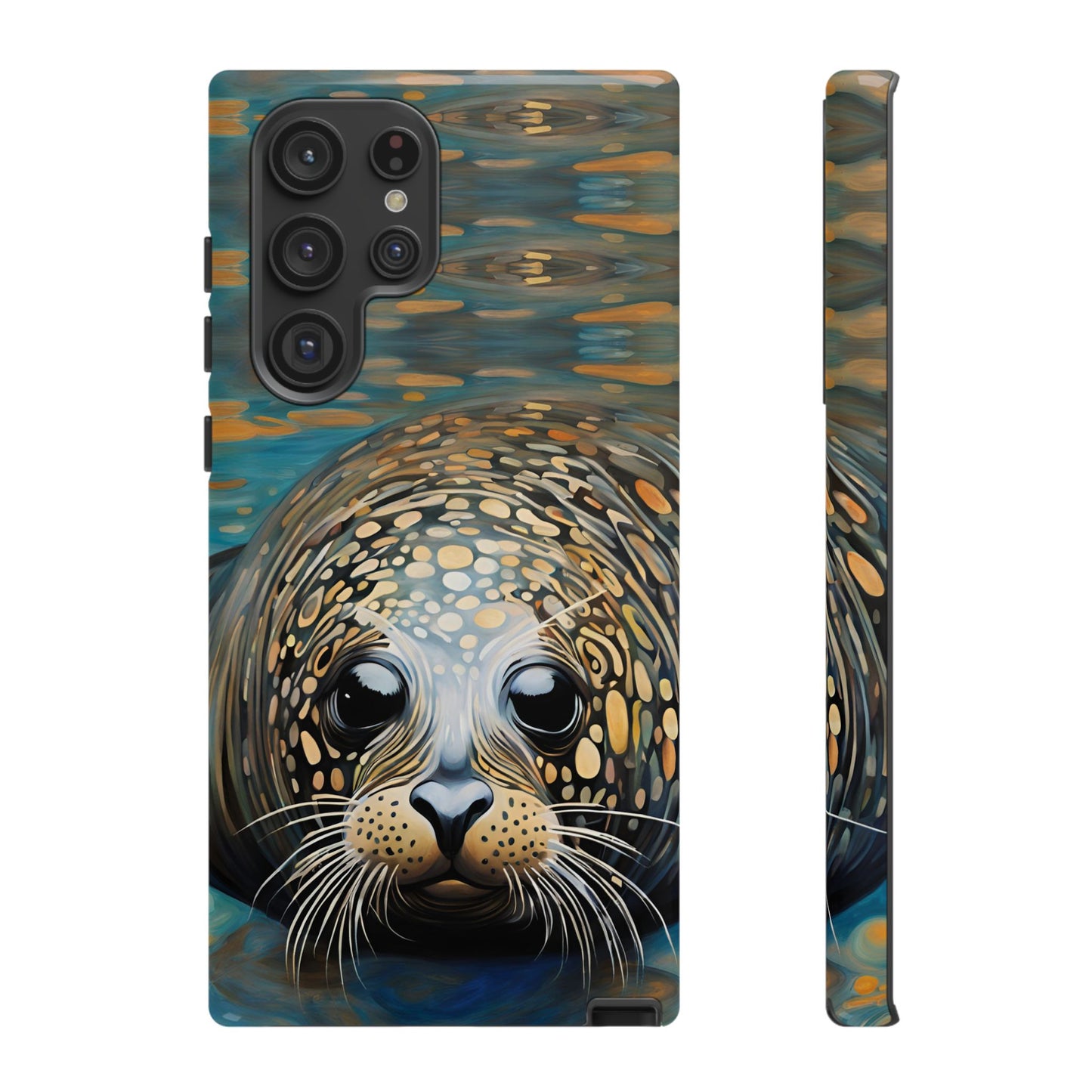 Harbor Seal Wildlife iPhone Samsung Galaxy Google Pixel Tough Cases