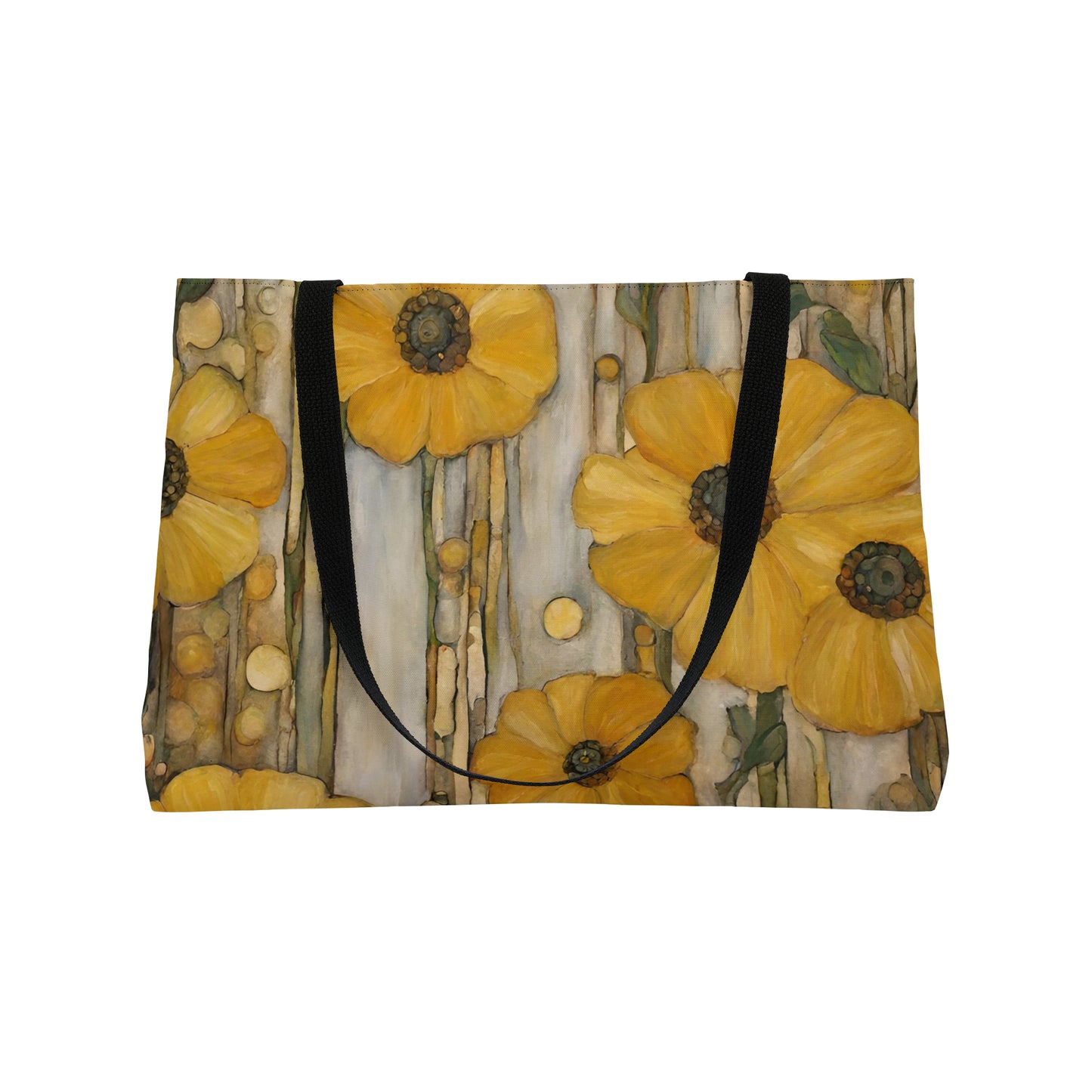 Yellow Flowers Weekender Tote Bag