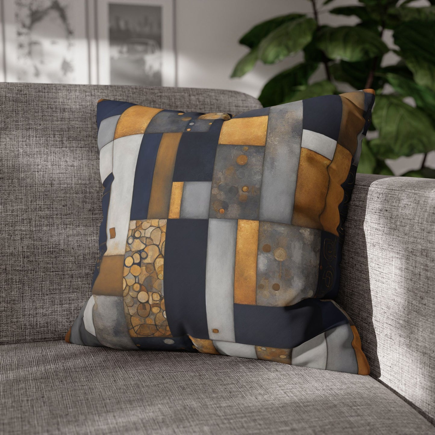 Gallantly Square Poly Canvas Pillowcase