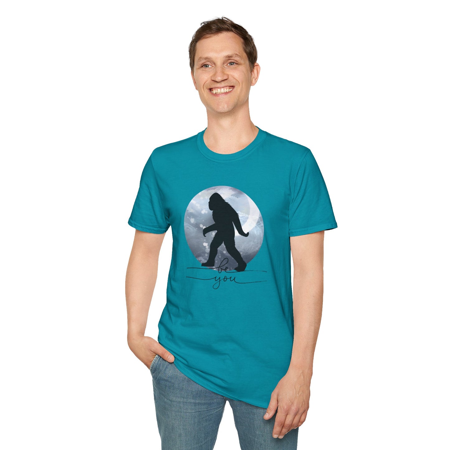 Be You Big Foot Sasquatch Yeti Unisex Softstyle T-Shirt