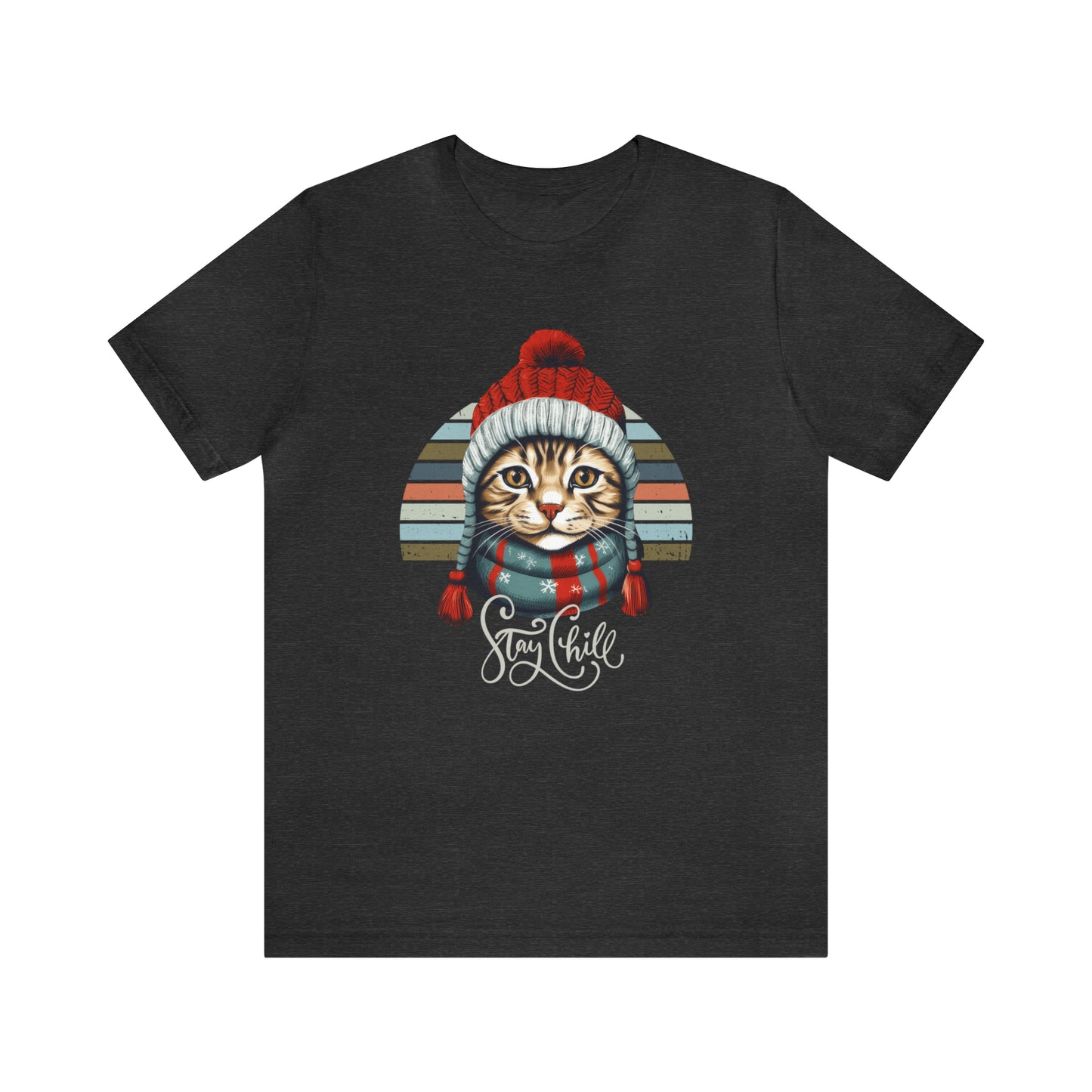 Stay Chill American Shorthair Unisex Jersey Short Sleeve Tee