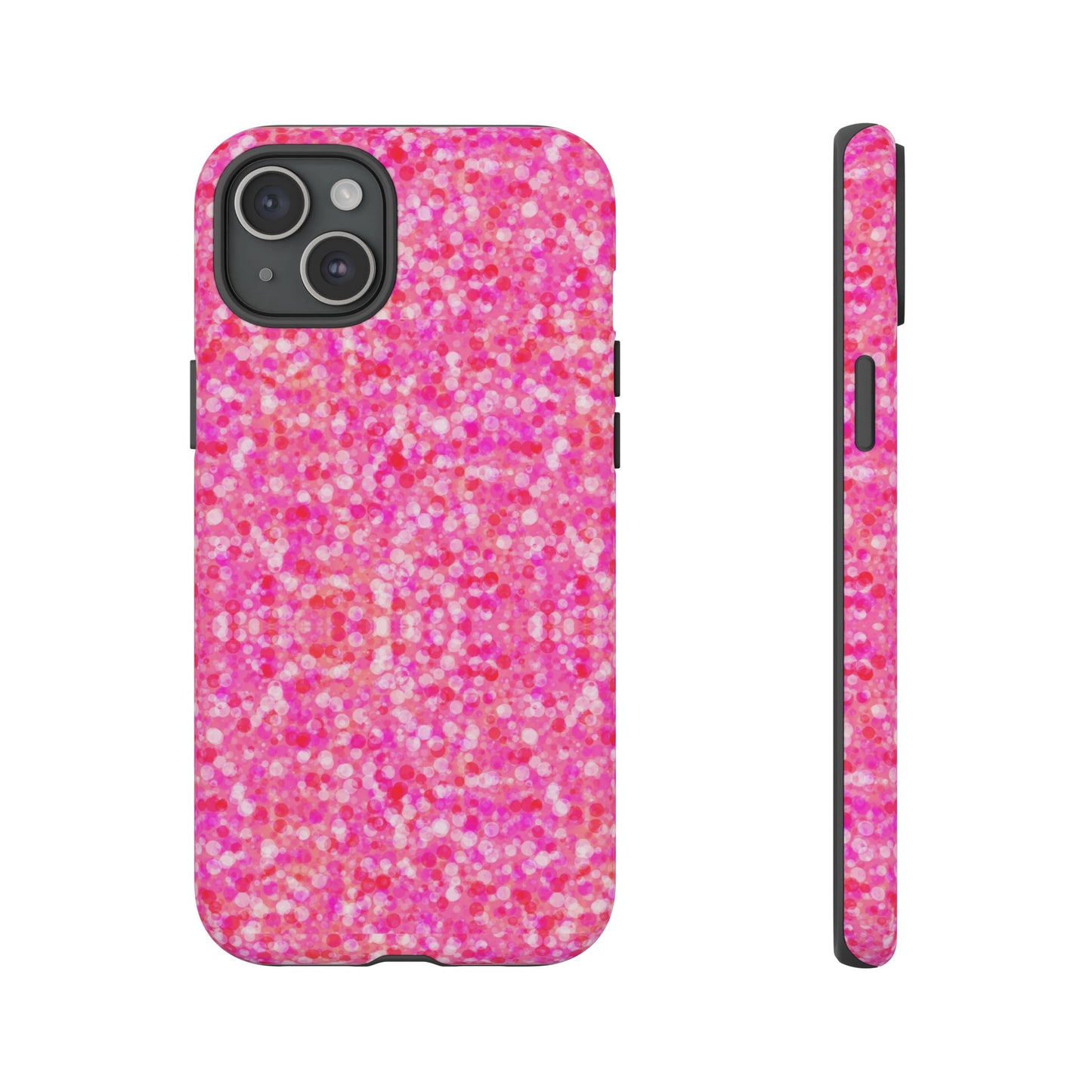 Poppin Pink iPhone Samsung Galaxy Google Pixel Tough Cases