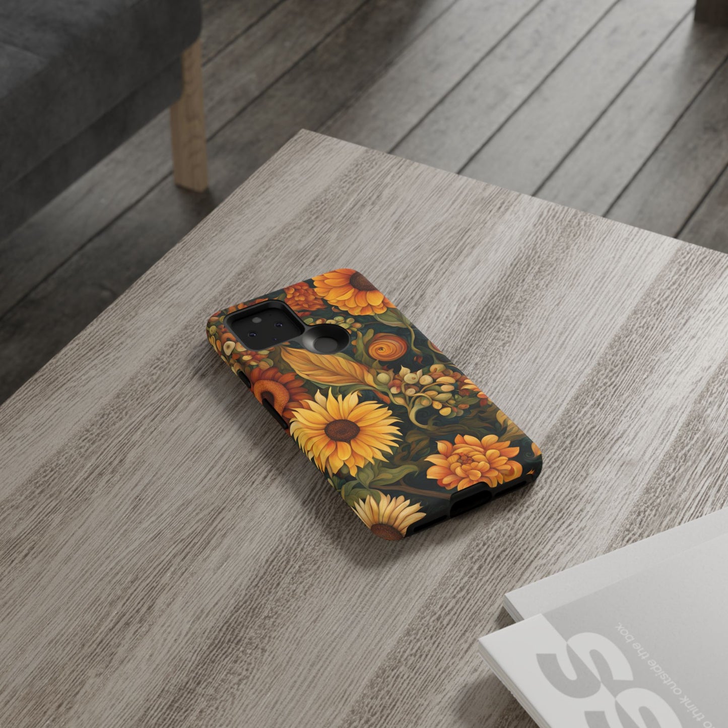 Autumn Flowers iPhone Samsung Galaxy Google Pixel Tough Cases