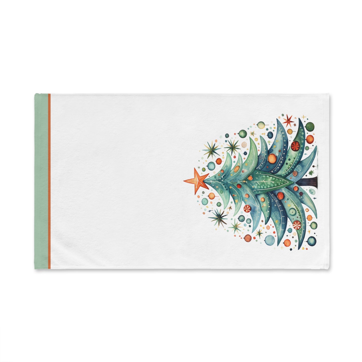 Christmas Tree Funk Hand Towel