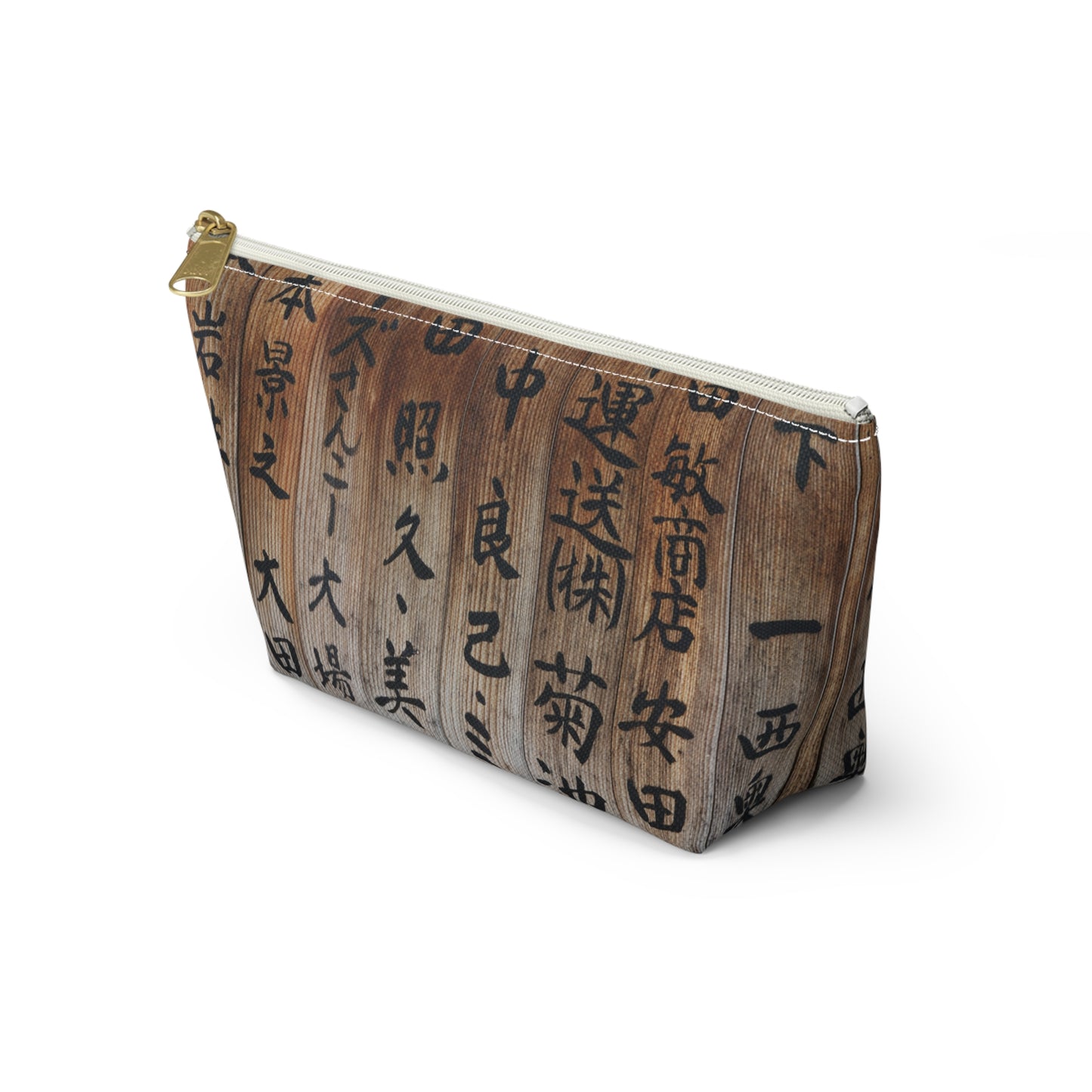 Kanji Accessory Pouch w T-bottom