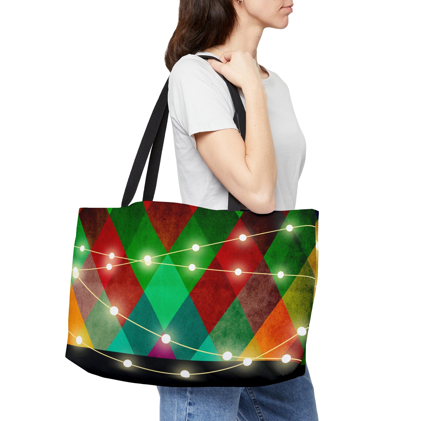 Festive Weekender Tote Bag