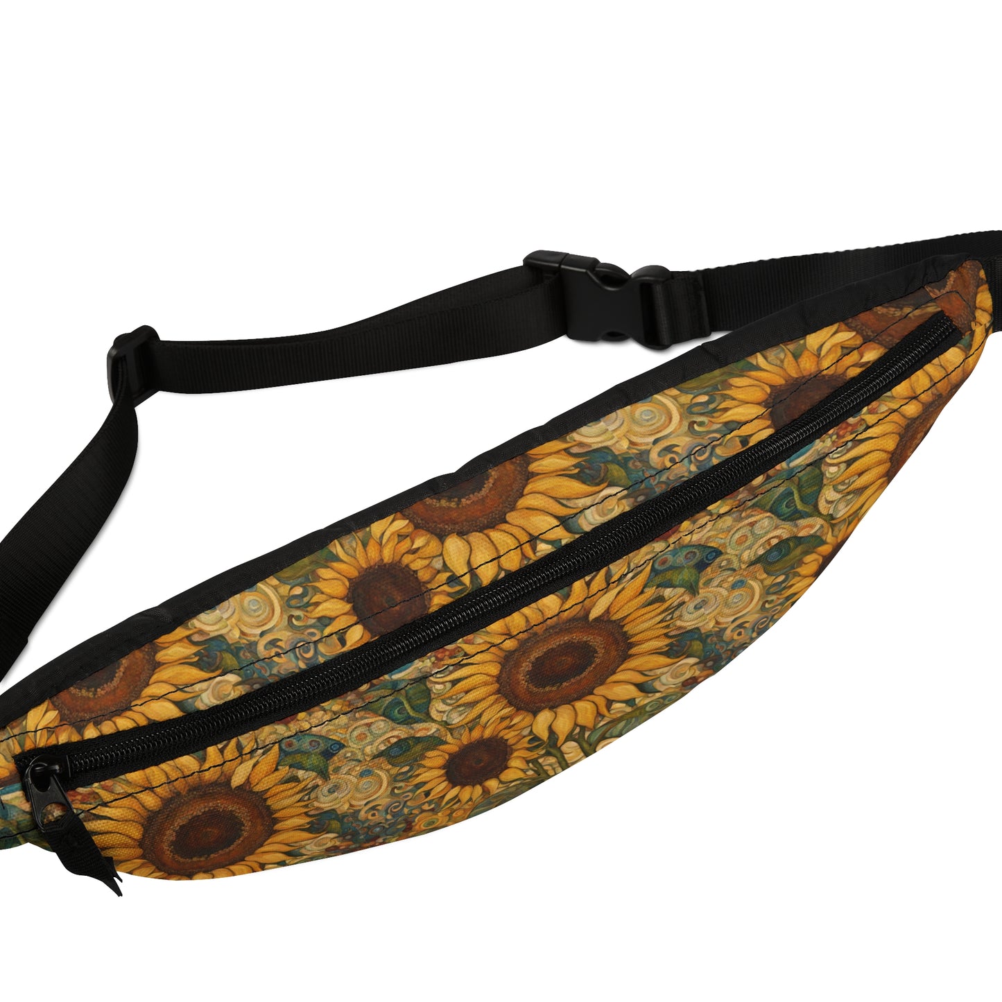 Sunflower Abstract Fanny Pack