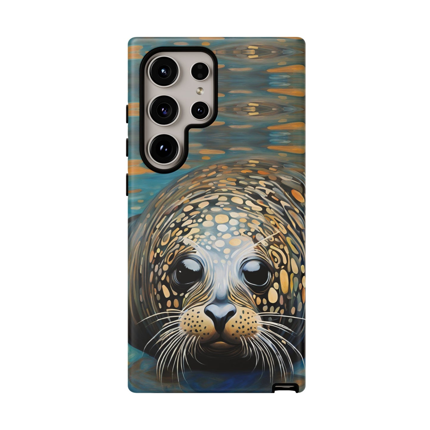 Harbor Seal Wildlife iPhone Samsung Galaxy Google Pixel Tough Cases