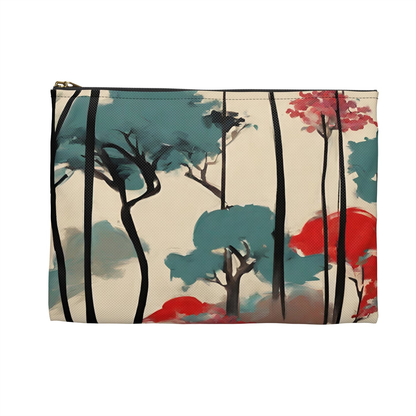 Asian Forest Accessory Pouch