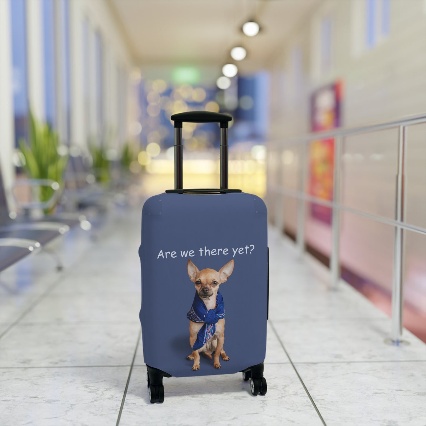 Chihuahua Are We There Yet? Luggage Cover