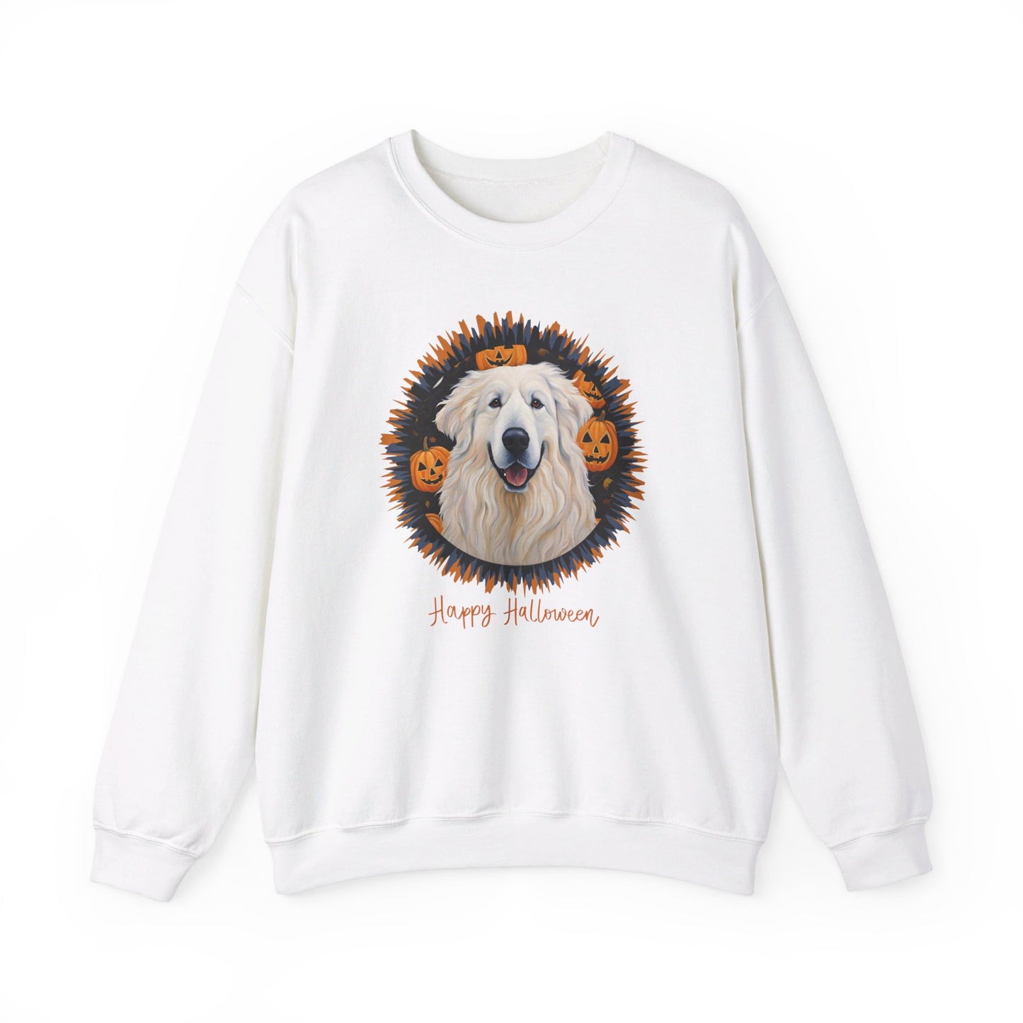 Great Pyrenees Halloween Unisex Heavy Blend™ Crewneck Sweatshirt