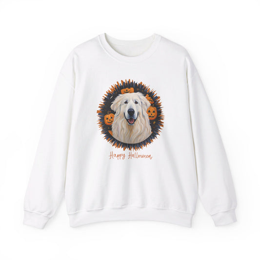 Great Pyrenees Halloween Unisex Heavy Blend™ Crewneck Sweatshirt