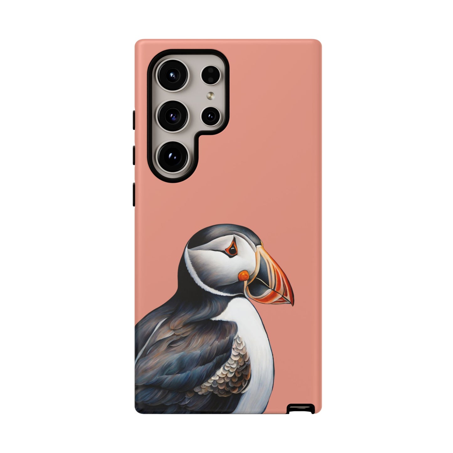 Puffin Wildlife iPhone Samsung Galaxy Google Pixel Tough Cases