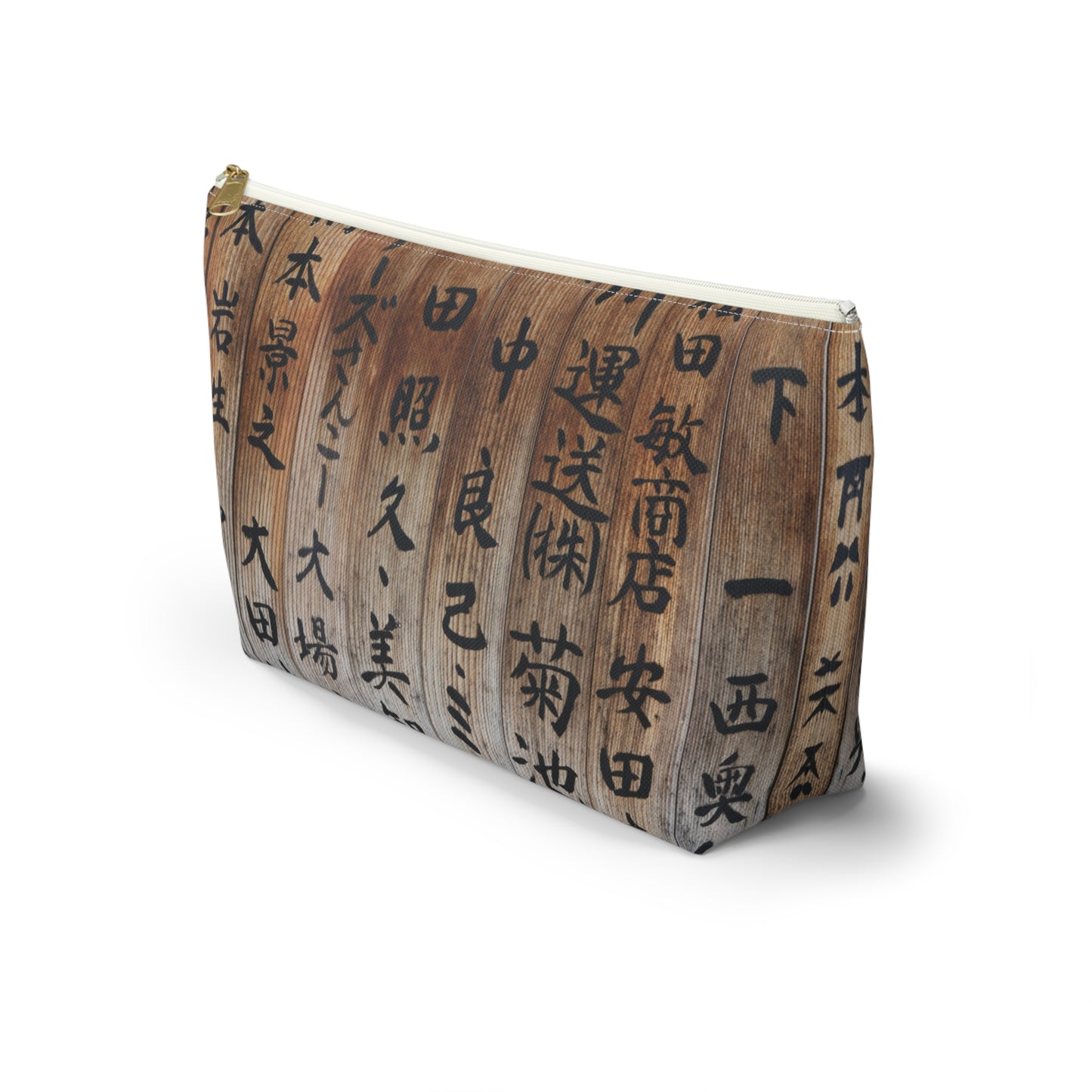 Kanji Accessory Pouch w T-bottom