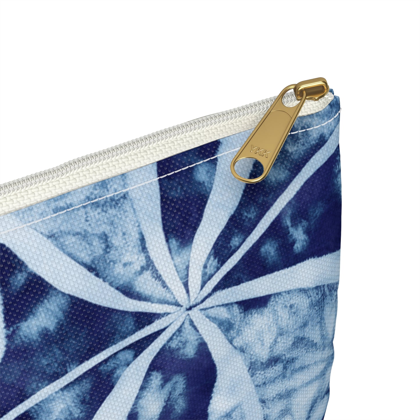 Shibori Indigo Accessory Pouch