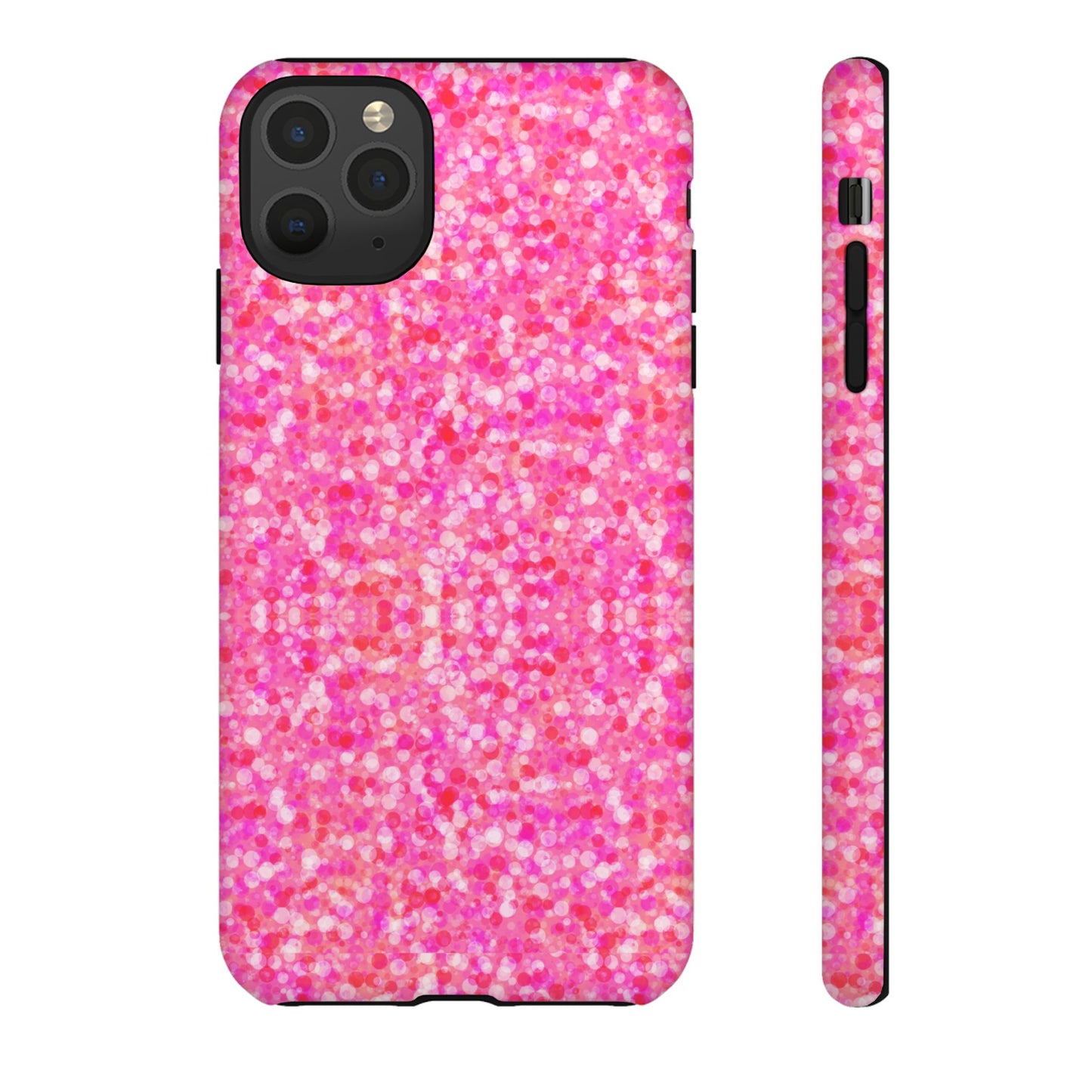 Poppin Pink iPhone Samsung Galaxy Google Pixel Tough Cases