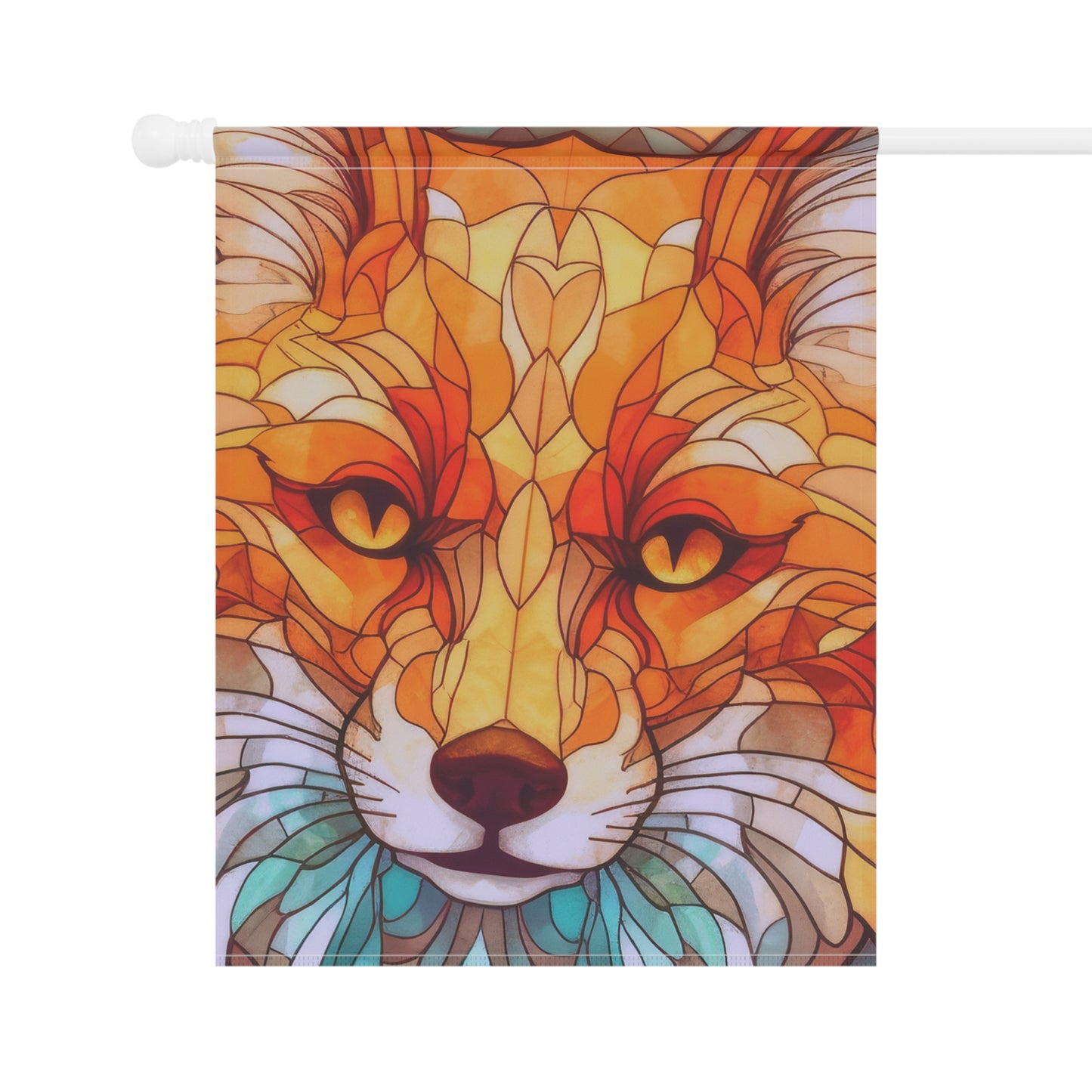 Foxy Loxy Decorative 2-Sided Garden & House Flag/Banner