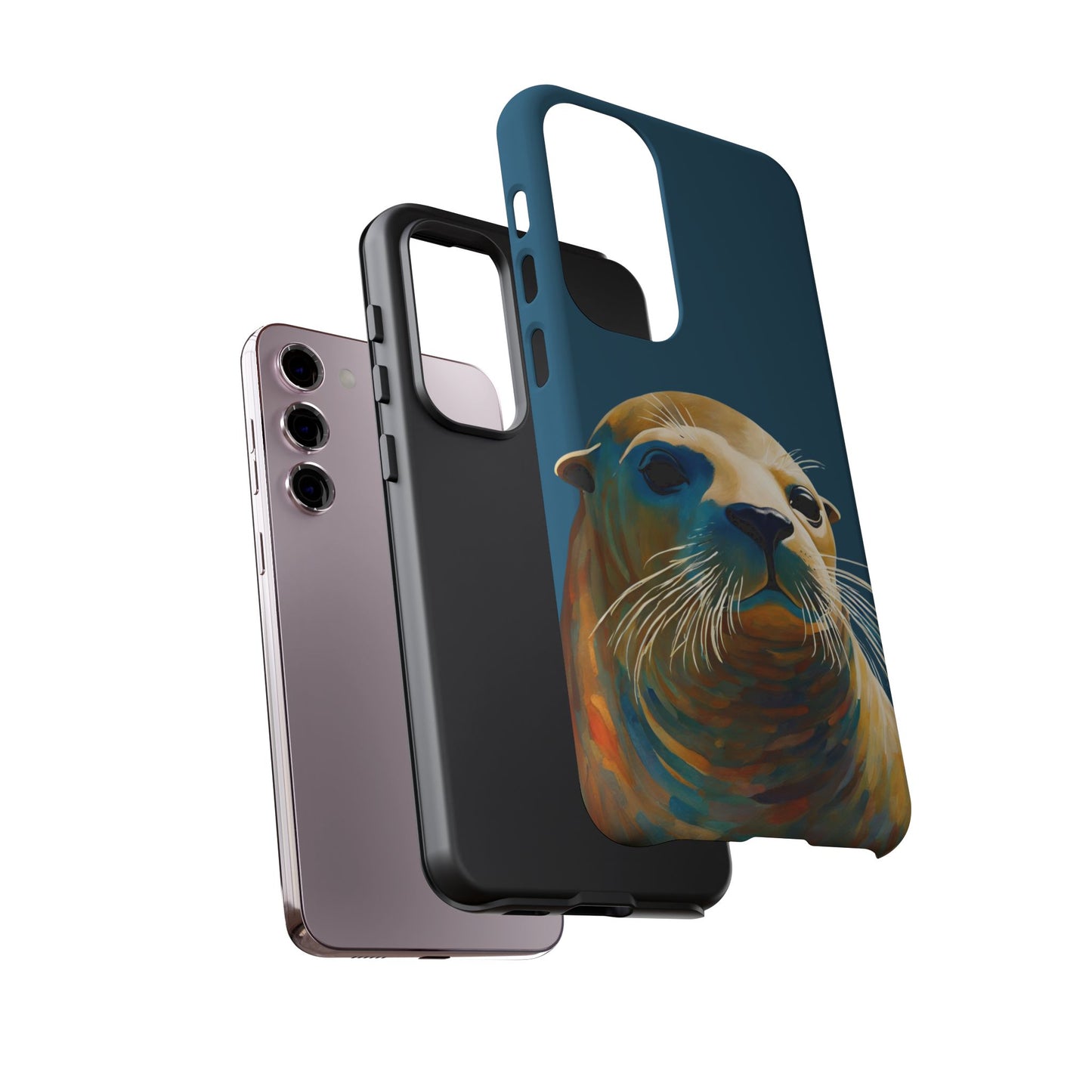 Sea Lion Wildlife iPhone Samsung Galaxy Google Pixel Tough Cases