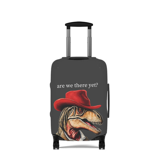 Red Hat T-Rex Are We There Yet? Luggage Cover