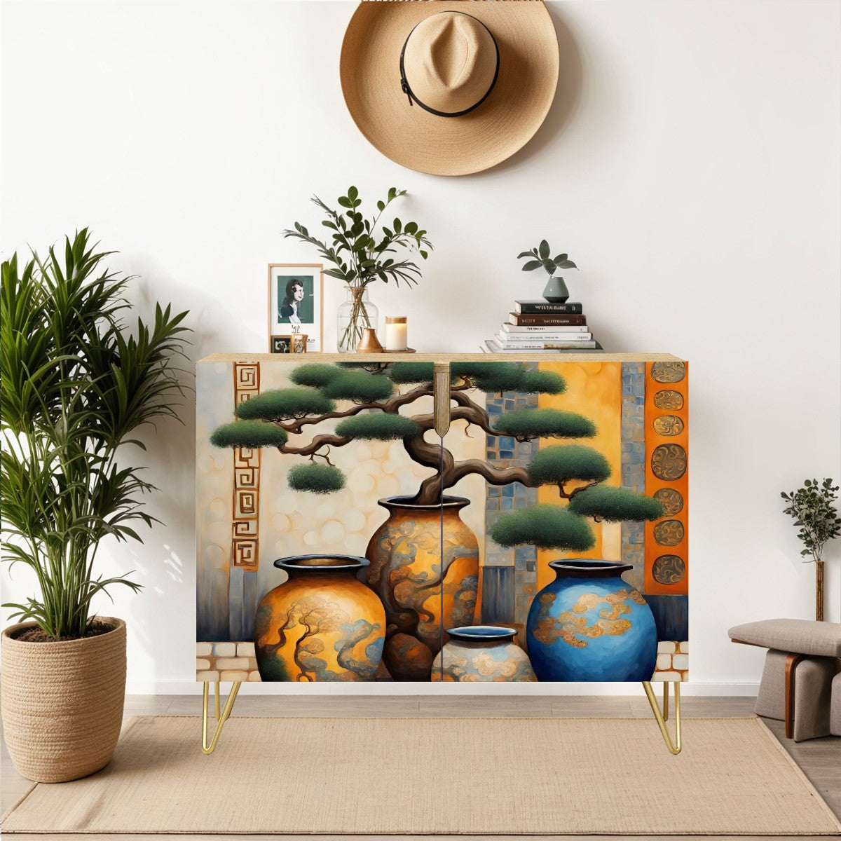 Wooden Storage Cabinet