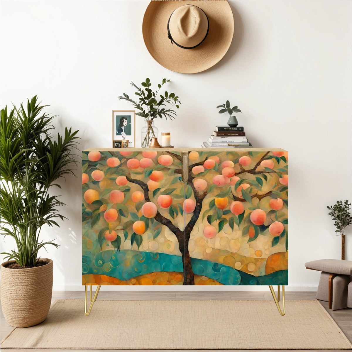 Wooden Storage Cabinet