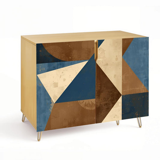 Modern Wooden Storage Cabinet (Made in USA)