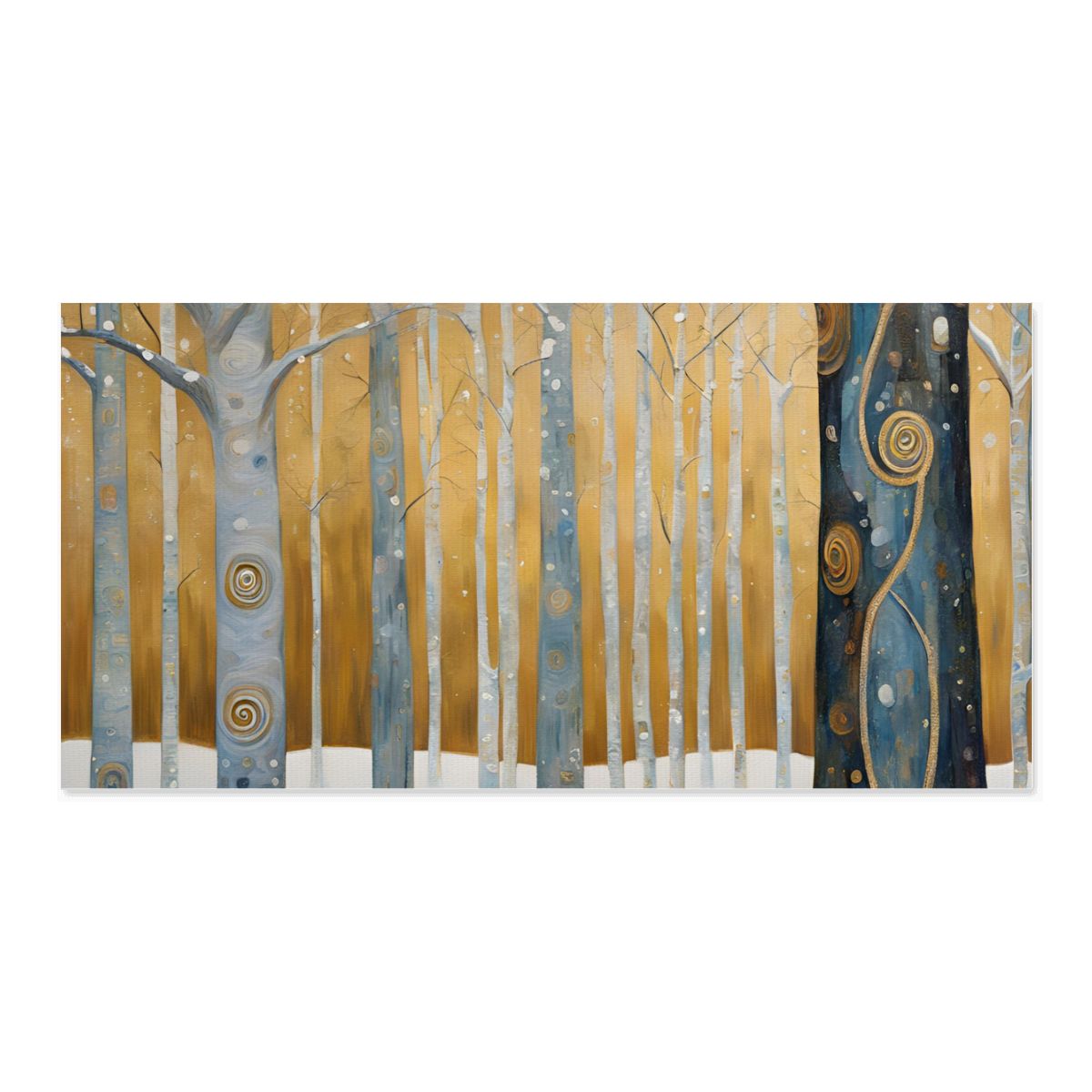 60" x 30" Printed Canvas Fabric Wall Art - No Frame (Made in USA)