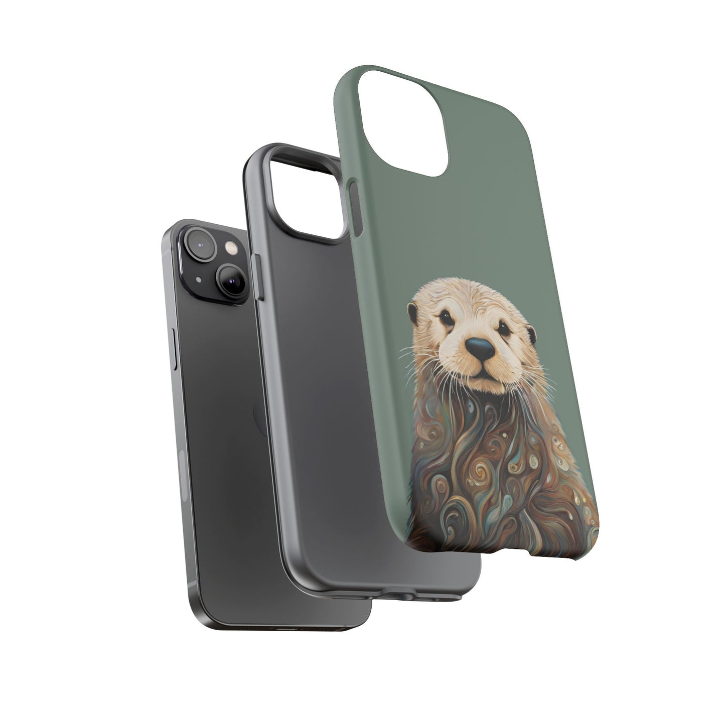 Otter Wildlife iPhone Samsung Galaxy Google Pixel Tough Cases