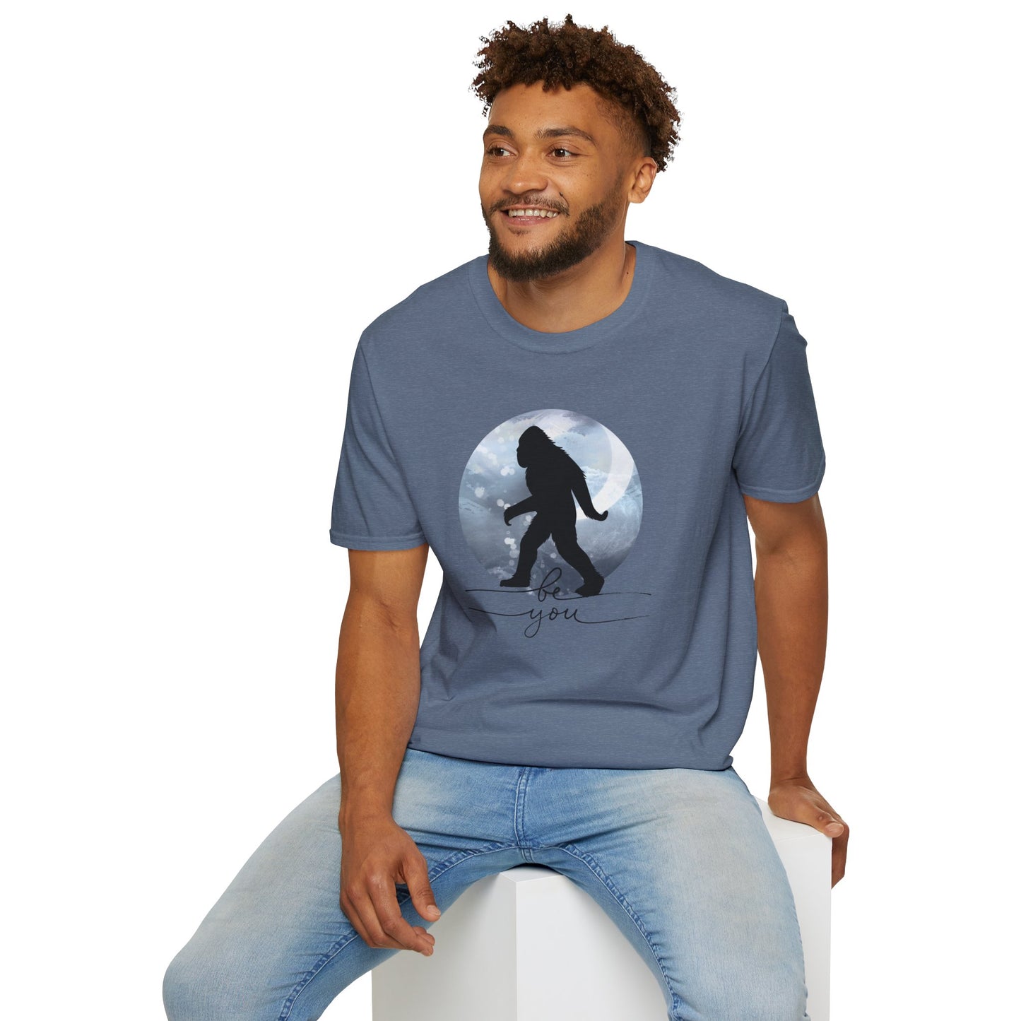 Be You Big Foot Sasquatch Yeti Unisex Softstyle T-Shirt