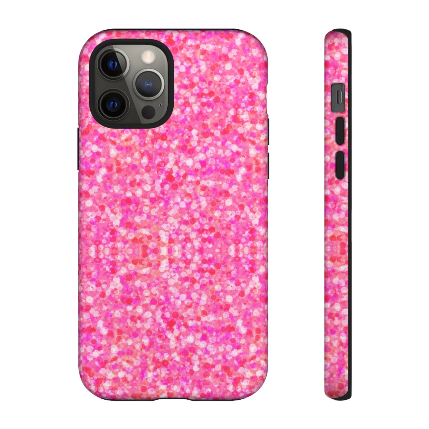 Poppin Pink iPhone Samsung Galaxy Google Pixel Tough Cases