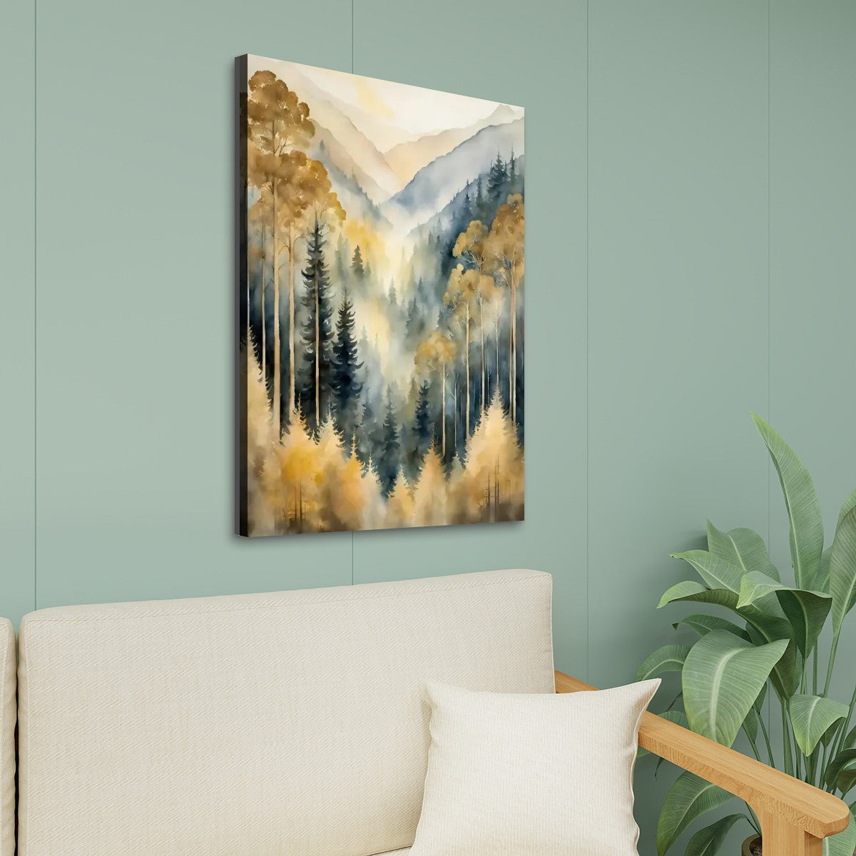 24" x 36" Stretched Canvas Print Wall Art (Made in USA)