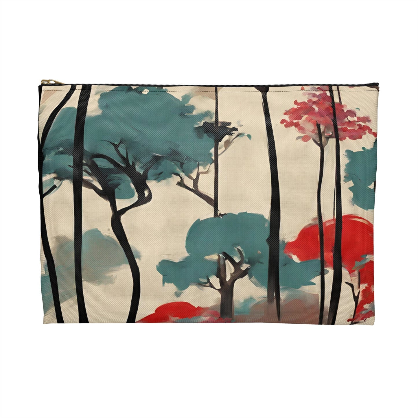 Asian Forest Accessory Pouch