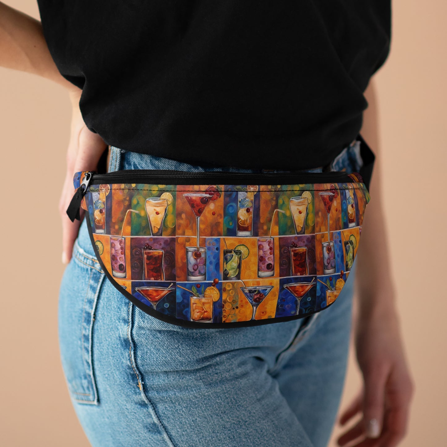 Crazy Cocktails Fanny Pack