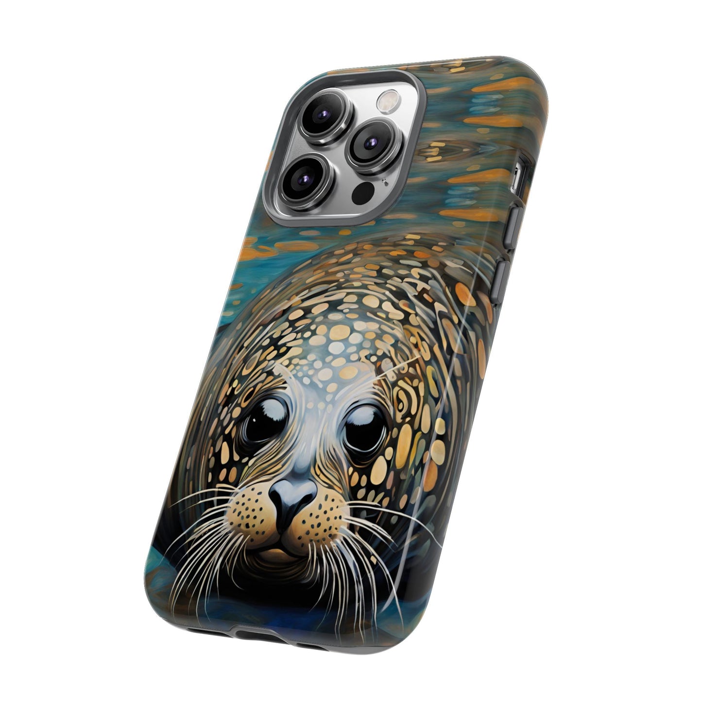 Harbor Seal Wildlife iPhone Samsung Galaxy Google Pixel Tough Cases