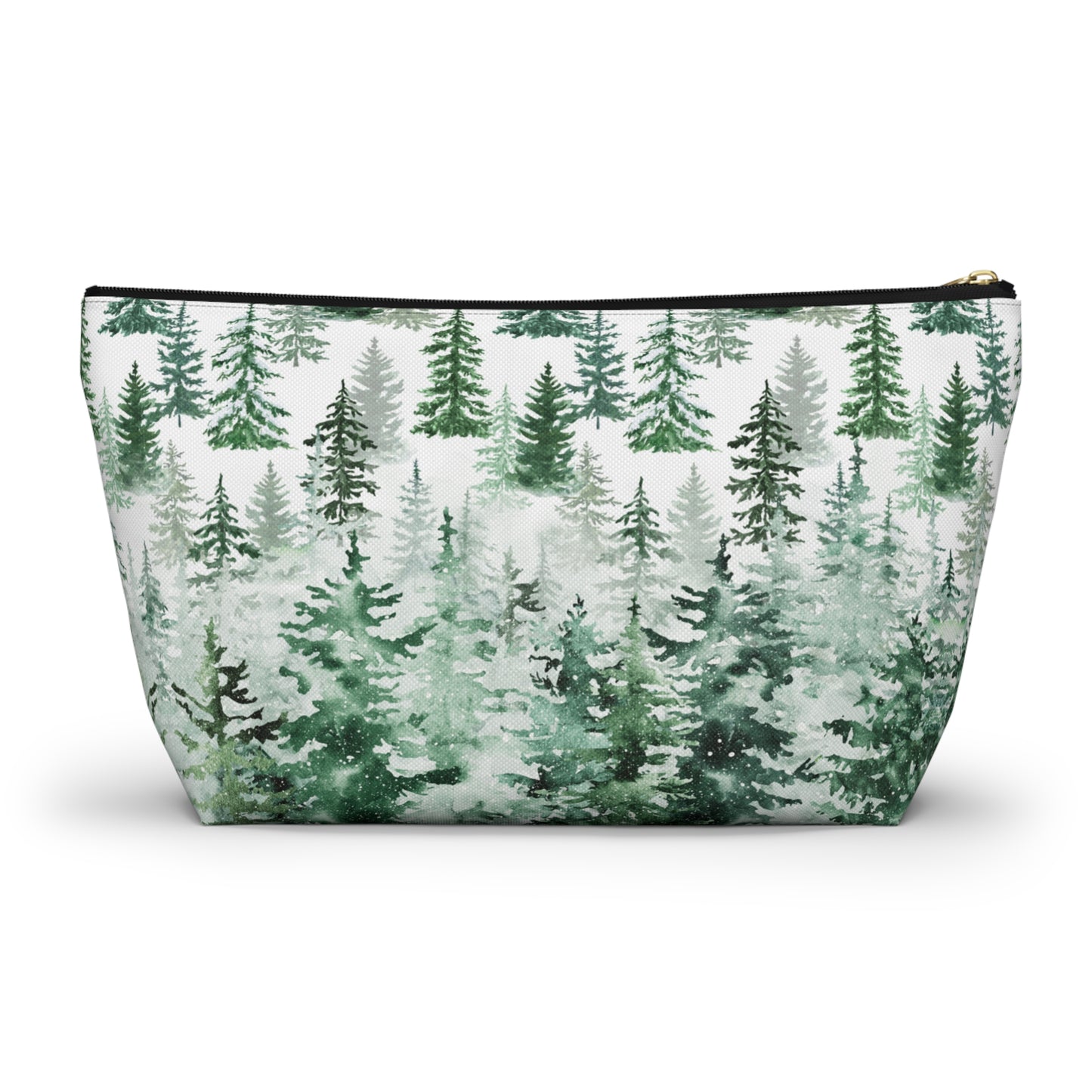 Pines in the Snow Accessory Pouch w T-bottom