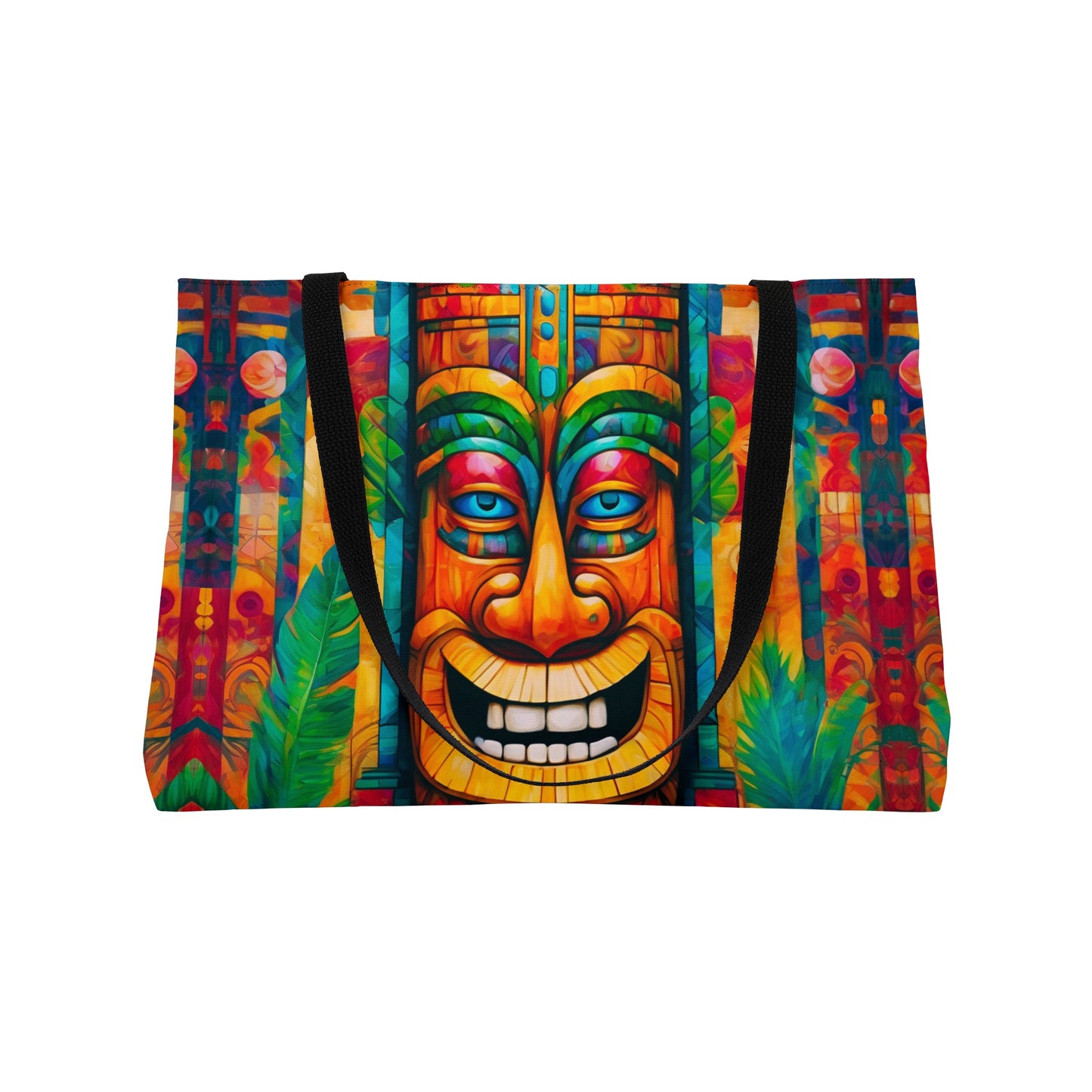 The Tiki Knows Weekender Tote Bag