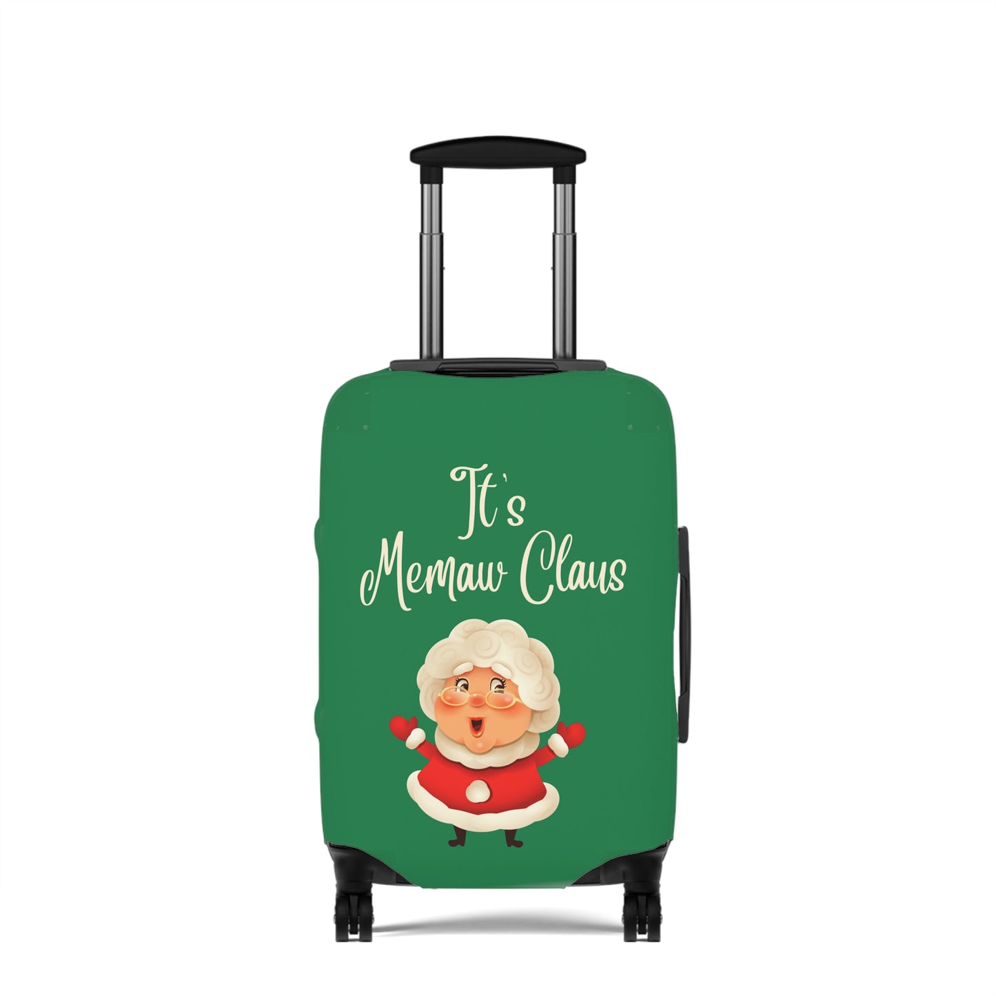 It's Memaw Claus Christmas Luggage Cover