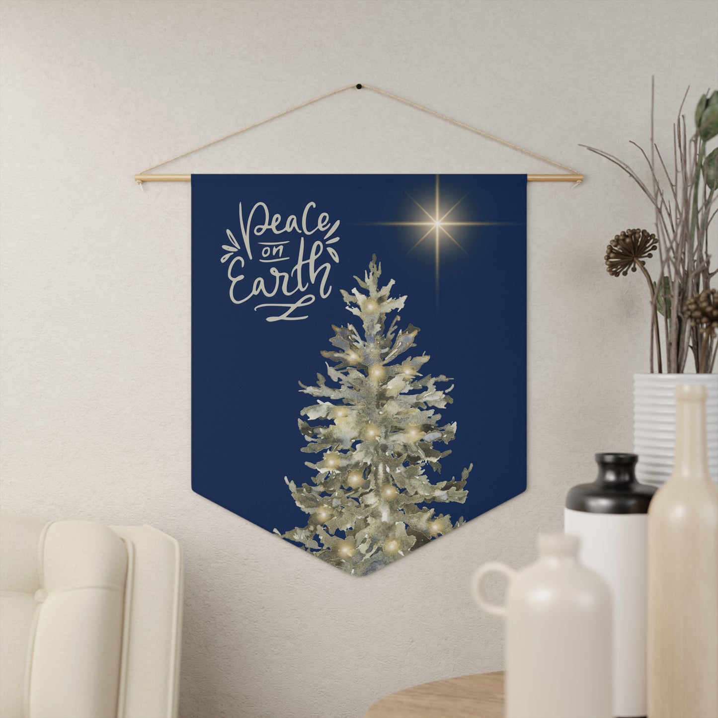 Peace on Earth Pennant